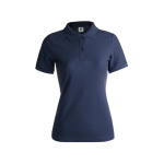Dames polo personaliseren gemaakt van 180 g/m2 katoen Keya kleur marineblauw  negende weergave