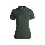 Dames polo personaliseren gemaakt van 180 g/m2 katoen Keya kleur donkergroen  negende weergave