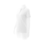 Dames polo personaliseren gemaakt van 180 g/m2 katoen Keya derde weergave