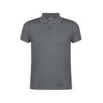 Promotioneel technisch ademend polyester poloshirt 180 g/m2 MKT kleur grijs  negende weergave