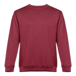 Sweatshirt in diverse kleuren polyester en katoen 300 g/m2 THC Delta kleur bordeaux