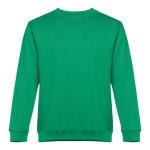 Sweatshirt in diverse kleuren polyester en katoen 300 g/m2 THC Delta kleur groen