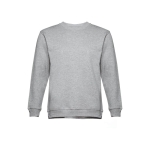 Sweatshirt in diverse kleuren polyester en katoen 300 g/m2 THC Delta kleur gemarmerd grijs
