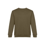 Sweatshirt in diverse kleuren polyester en katoen 300 g/m2 THC Delta kleur miliair groen eerste weergave
