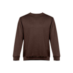 Sweatshirt in diverse kleuren polyester en katoen 300 g/m2 THC Delta kleur donker bruin eerste weergave