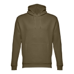 Sweatshirts in meerdere kleuren unisex met capuchon 320 g/m2 THC Phoenix kleur miliair groen