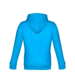 Trui bedrukken van katoen en polyester 320 g/m2 THC Phoenix Kids kleur cyaan blauw derde weergave