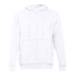 Sweatshirts met logo in katoen en polyester 320 g/m2 THC Amsterdam kleur wit eerste weergave
