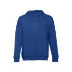 Sweatshirts met logo in katoen en polyester 320 g/m2 THC Amsterdam kleur koningsblauw eerste weergave