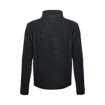 Unisex polyester fleece jassen bedrukken 260 g/m2 THC Vienna kleur zwart tweede weergave