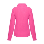 Getailleerde fleece jas van polyester 260 g/m2 THC Helsinki kleur roze tweede weergave