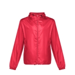 Winddichte kinderjassen van polyester 65 g/m2 THC Dublin Kids kleur rood