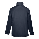 Waterdichte gevoerde polyester jassen THC Ljubljana kleur marineblauw