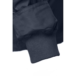 Waterdichte gevoerde polyester jassen THC Ljubljana kleur marineblauw vijfde weergave