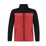 Waterdichte softshell jassen van polyester MKT Cornal kleur rood  negende weergave