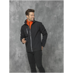 Softshell jassen bedrukken van polyester 250 g/m2 Elevate Essentials kleur zwart luxe weergave