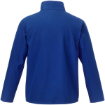 Softshell jassen bedrukken van polyester 250 g/m2 Elevate Essentials kleur blauw tweede weergave achterkant