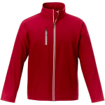 Softshell jassen bedrukken van polyester 250 g/m2 Elevate Essentials kleur rood tweede weergave voorkant