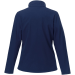Softshelljassen bedrukken met logo polyester 250 g/m2 Elevate Essentials kleur marineblauw tweede weergave achterkant