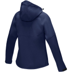 Gerecyclede waterdichte jas van rPET voor dames Elevate NXT 280 g/m2 kleur marineblauw derde weergave achterkant
