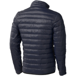 Donzen winterjas van 20D nylon en 115 g/m2 bedrukken Elevate Life kleur marineblauw weergave achterkant