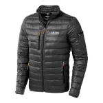 Donzen winterjas van 20D nylon en 115 g/m2 bedrukken Elevate Life met afdrukgebied