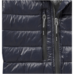 Nylon donsjas met logo voor dames Elevate Life 115g/m2 20T kleur marineblauw