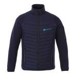 Jassen bedrukken van geïsoleerd polyster 380T 245 g/m2 Elevate Life kleur marineblauw