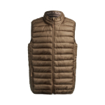 Polyester winddichte lichtgewicht bodywarmer MKT Belsan kleur bruin  negende weergave