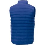 Geïsoleerde 380T nylon bodywarmer met logo Elevate Essentials kleur blauw derde weergave achterkant