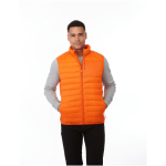 Geïsoleerde 380T nylon bodywarmer met logo Elevate Essentials kleur oranje luxe weergave 2