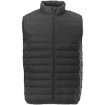 Geïsoleerde 380T nylon bodywarmer met logo Elevate Essentials kleur donkergrijs tweede weergave voorkant