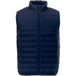 Geïsoleerde 380T nylon bodywarmer met logo Elevate Essentials kleur marineblauw tweede weergave voorkant