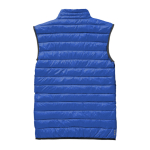 Bodywarmers bedrukken van 20D nylon en 115 g/m2 dons Elevate Life kleur blauw