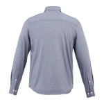 Heren reclame overhemd van katoen Oxford 142 g/m2 Elevate Life kleur jeans blauw