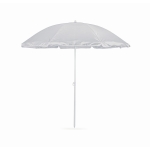 Polyesterparaplu met zonbeschermingsfactor 1,5 m diameter SPF30 kleur grijs tweede weergave