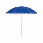 Polyesterparaplu met zonbeschermingsfactor 1,5 m diameter SPF30 kleur koningsblauw tweede weergave