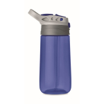 BPA-vrije plastic flessen met tuit voor kinderen, 450 ml Teenager kleur blauw vijfde weergave