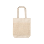 Katoenen tas met gaas en handvatten 65 cm 180 g/m2 Market Cotton kleur naturel eerste weergave