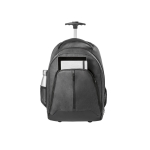 Waterdichte 15,6'' laptoptrolleyrugzak Expert kleur donkergrijs derde weergave