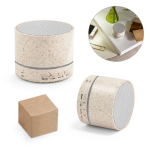 Draagbare bluetooth speaker van strovezel met 3W vermogen diverse kleuren