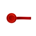Anti-lek aluminium fles met siliconen handvat 660ml Alu Cool kleur rood