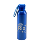 Anti-lek aluminium fles met siliconen handvat 660ml Alu Cool