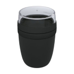 Lunchpot met vakken 700ml MEPAL Ellipse Breakfast kleur zwart
