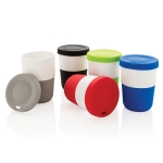 Duurzame PLA grote koffiebeker personaliseren 380ml Funny kleur groen algemene weergave