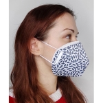 FFP2-maskerhoes met opvallende ontwerpen voor merchandising kleur wit