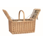 Picknickmand voor 4 personen Set Picnic Ciutadella kleur hout tweede weergave