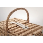 Picknickmand voor 4 personen Set Picnic Ciutadella kleur hout hoofdweergave