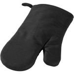Polyester ovenwant bedrukken met logo Cuisine Diamond kleur zwart tweede weergave voorkant