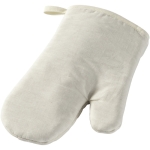 Polyester ovenwant bedrukken met logo Cuisine Diamond kleur beige tweede weergave voorkant